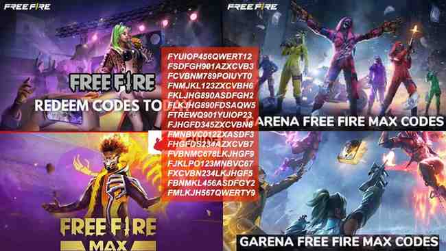 Garena Free Fire MAX Redeem Codes for May 26 2025