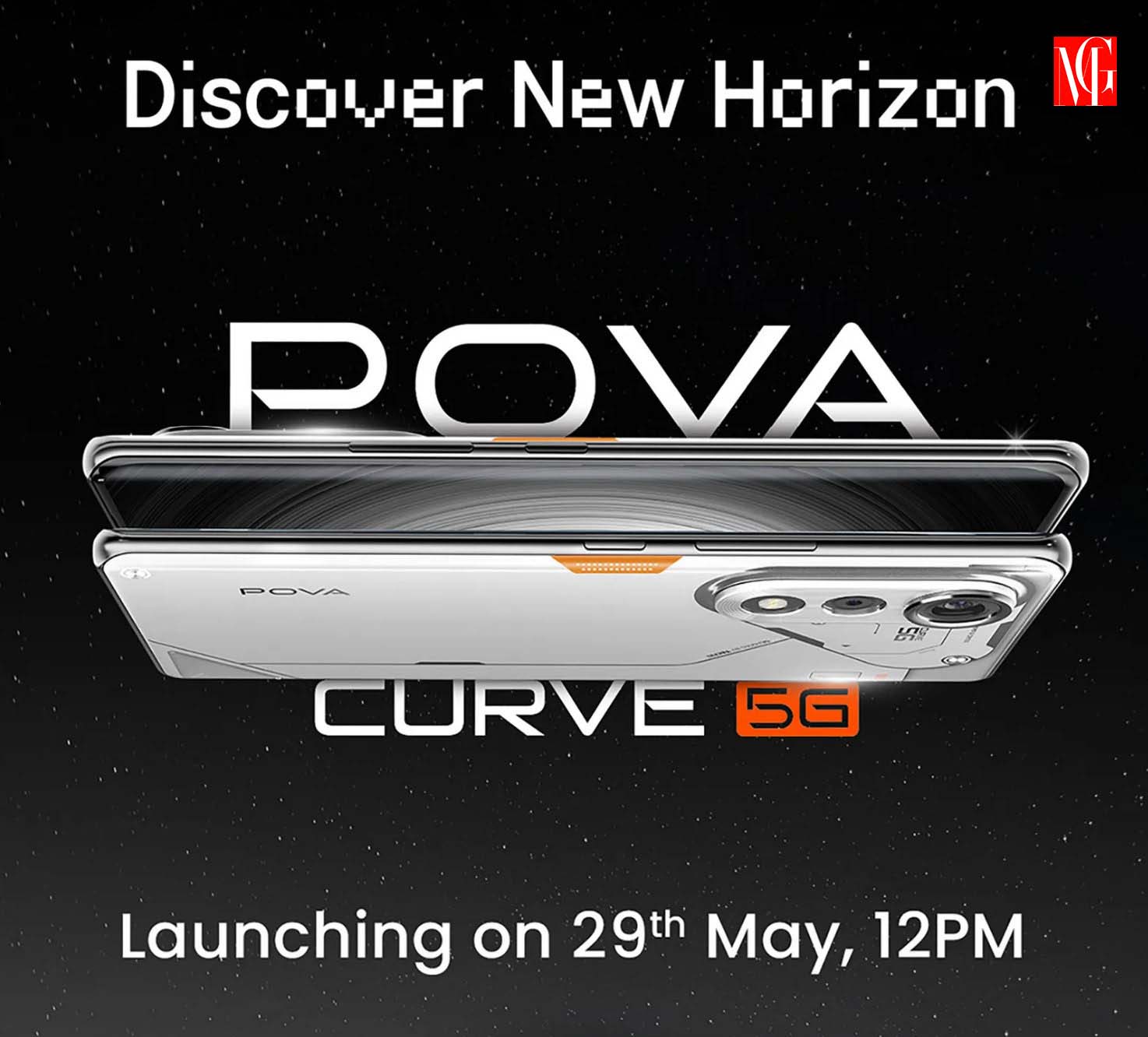 Tecno Pova Curve 5G Launch: Curved AMOLED, Dimensity 7300 & AI Features Under ₹20,000