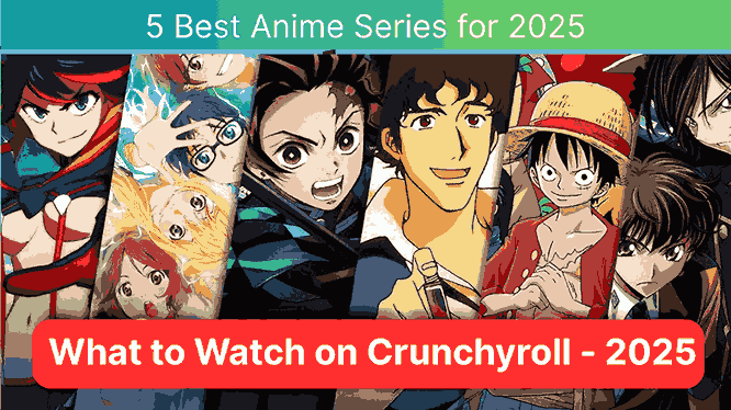5 best anime series to watch on Crunchyroll