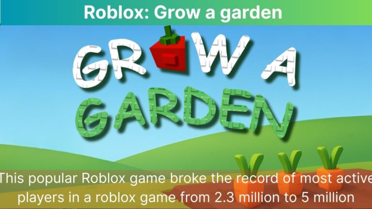 Roblox Grow a Garden