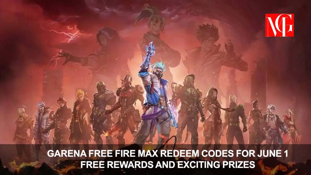 Garena Free Fire MAX Redeem Codes for June 1: Free Rewards and Exciting Prizes