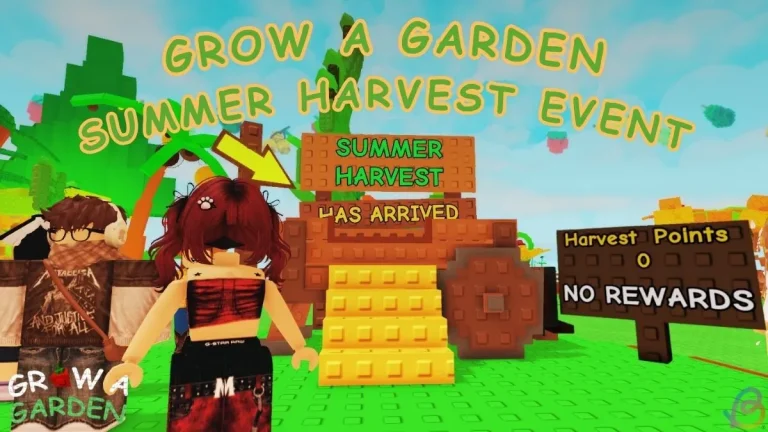Grow a Garden Summer Harvest Event