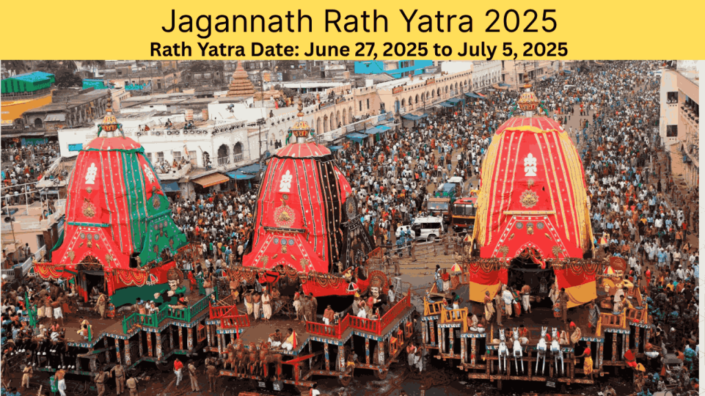 Jagannath Rath Yatra 2025 Odisha