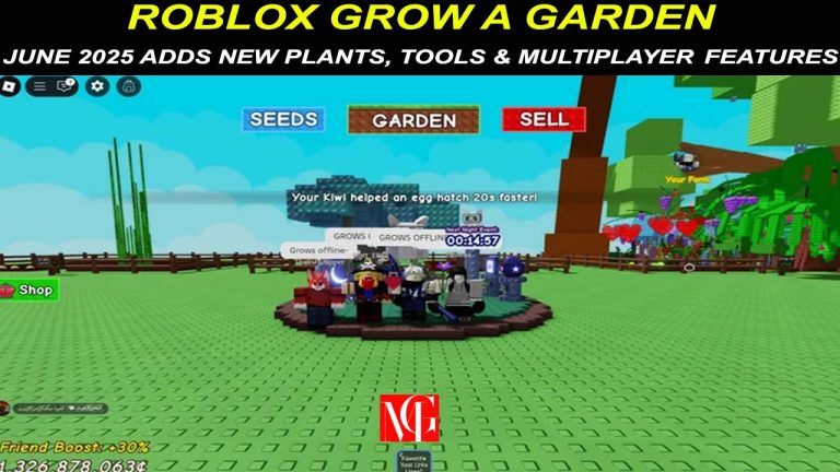 Roblox Grow a Garden June 2025 Update Adds New Plants, Tools & Multiplayer Features