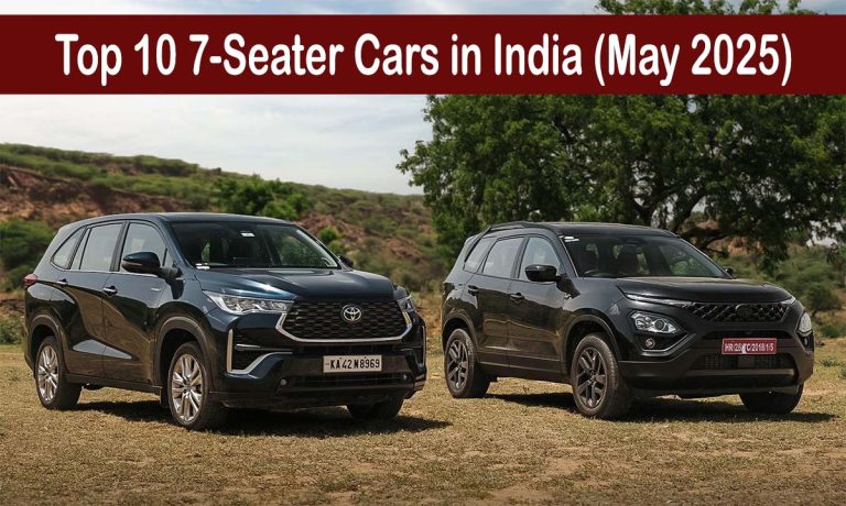 Top 10 7-Seater Cars in India (May 2025)
