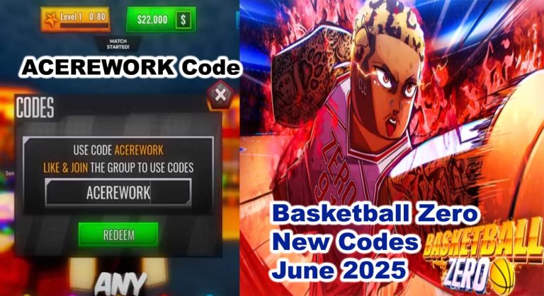 Basketball Zero Codes June 2025 – Fetch Style, Quick Style, Surprise Ace Rework Update Basketball Zero Roblox